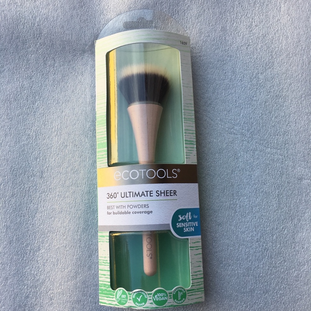 One Eco Tool Makeup Brushes 360 Sensitive Skin - Picture 1 of 3
